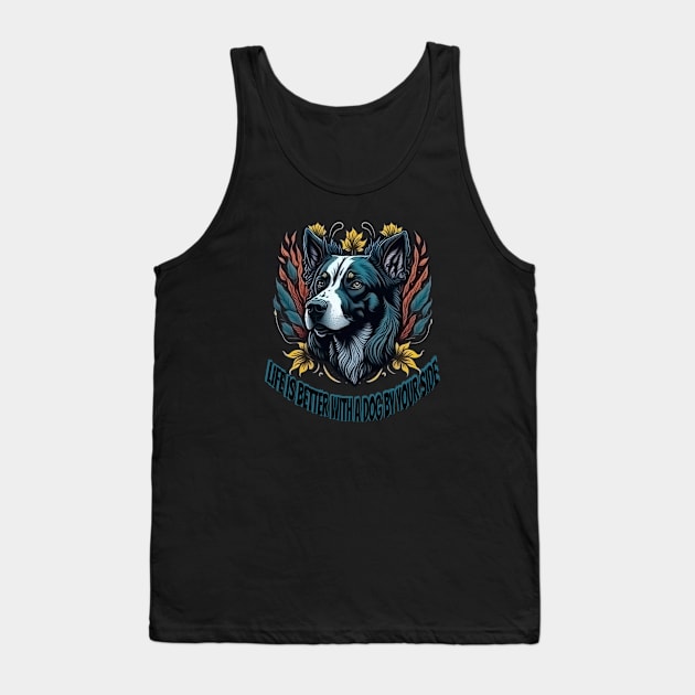 dog Tank Top by ElArrogante